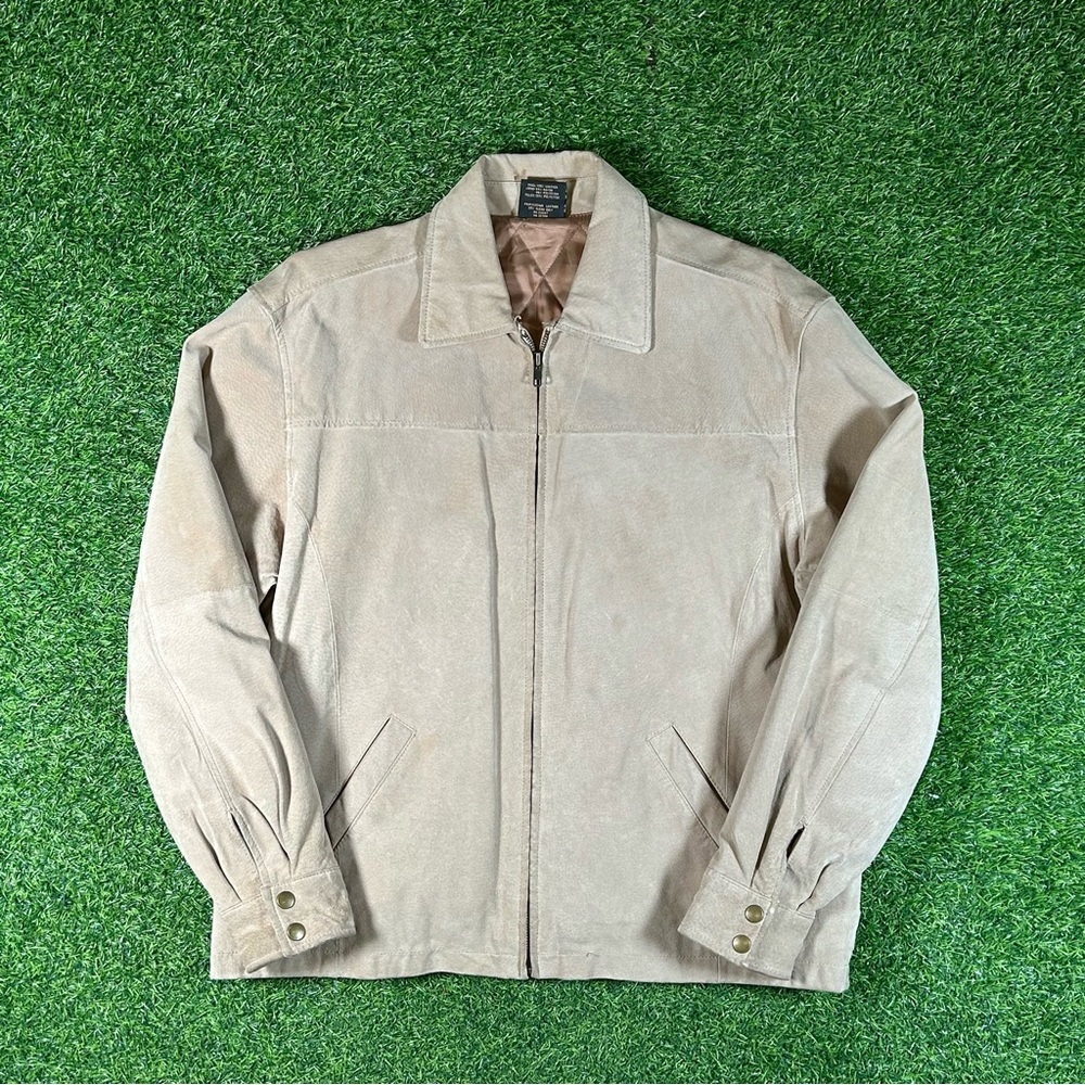 Cambridge cream leather jacket